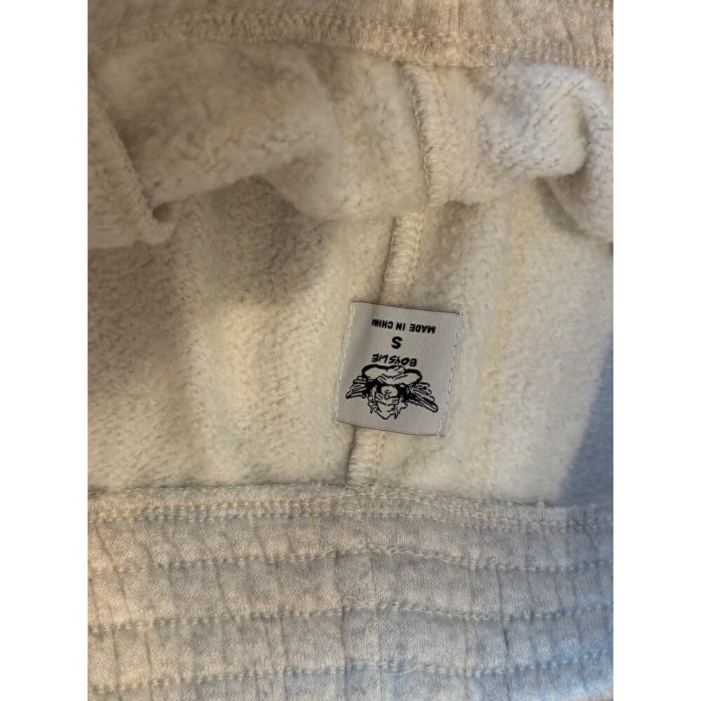 Boys Lie All That Baggage Terry Natural Sweatpants size Small - Picture 4 of 8
